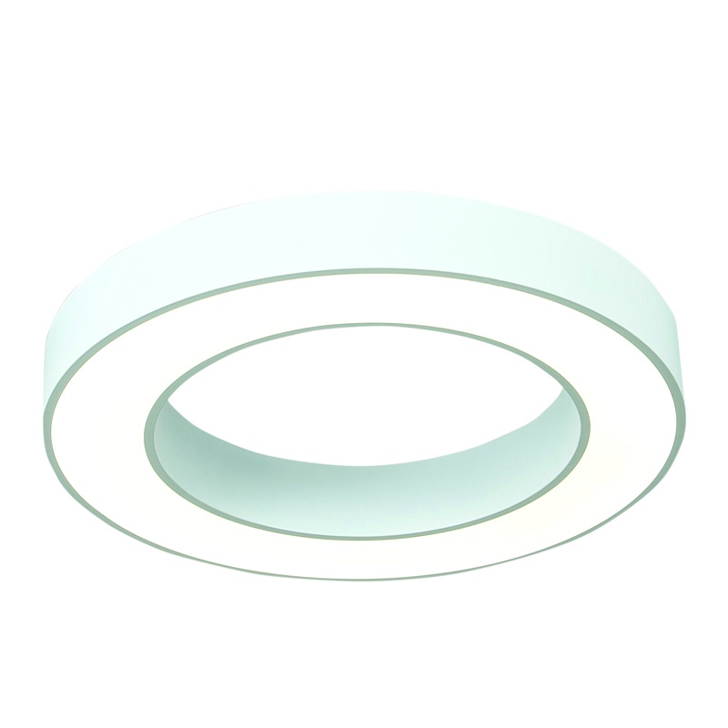 InLight Κρεμαστό φωτιστικό LED 50W 4000K σε λευκή απόχρωση D:80cm (6171-80-WH)