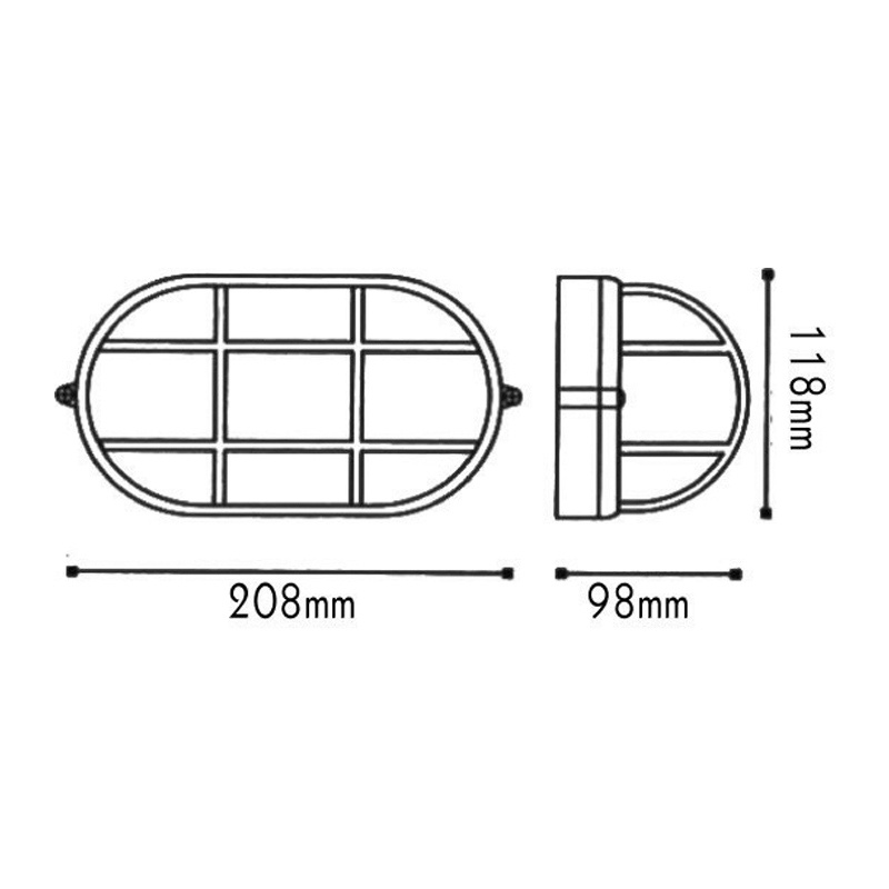 Aca Απλίκα Κήπου Τύπου Χελώνα (HI5033)