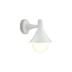 it-Lighting Rabun 1xE27 Outdoor Wall Lamp White D:24.5cmx23.5cm (80202524)