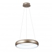 InLight Κρεμαστό φωτιστικό LED 24W 3CCT από χρυσαφί και λευκό ακρυλικό D:40cm (42024-B-Golden)