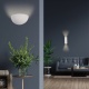 InLight Επιτοίχιο Φωτιστικό Γύψινο Λευκό GU10 (x2) – Up & Down 7,5×16 cm (43033)