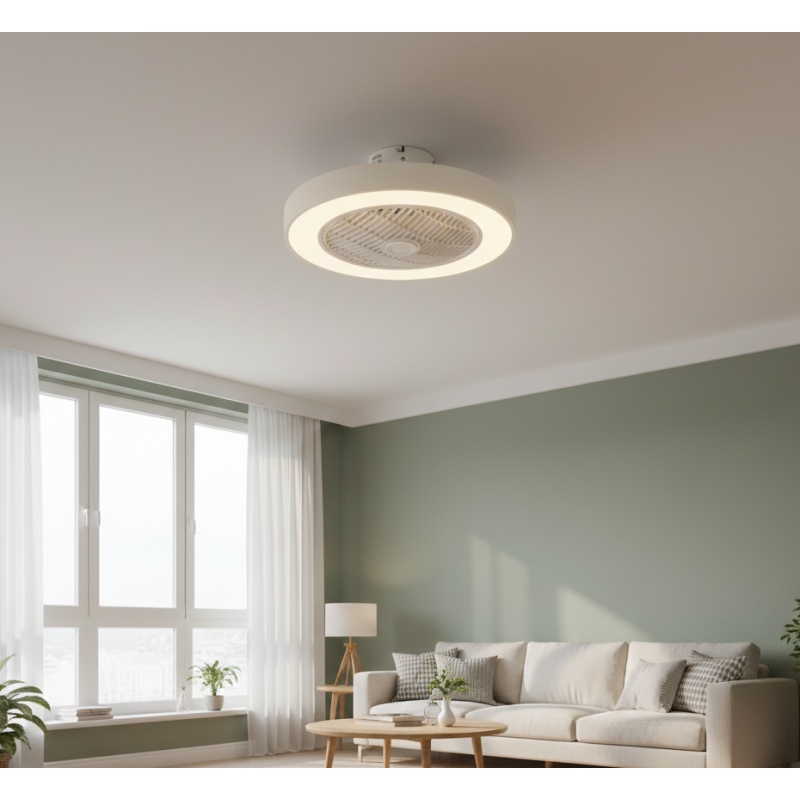 it-Lighting Chilko Ανεμιστήρας Οροφής LED με App Control & 3CCT | Λευκός (101000310)