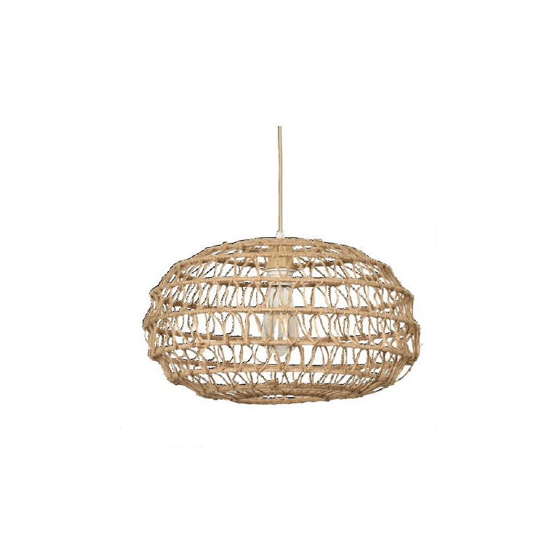 InLight Κρεμαστό Φωτιστικό από σχοινί 1xE27 D:45cm (4041-B)