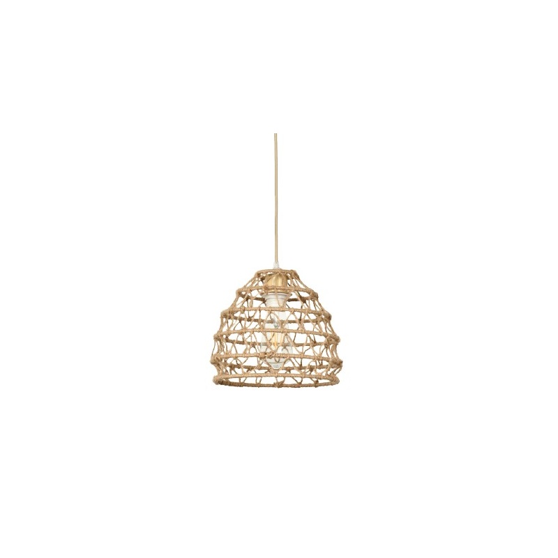 InLight Κρεμαστό Φωτιστικό από σχοινί 1xE27 D:25cm (4047-B)