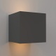it-Lighting Emerald LED 10W 3000K Outdoor Wall Lamp Anthracite D:9,9cmx9,9cm (80203141)