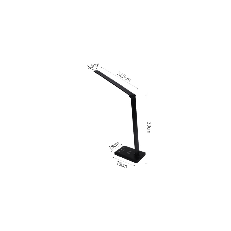 InLight Επιτραπέζιο φωτιστικό LED 7W 3CCT (by touch) σε λευκό χρώμα D:39cm (3045-WH)