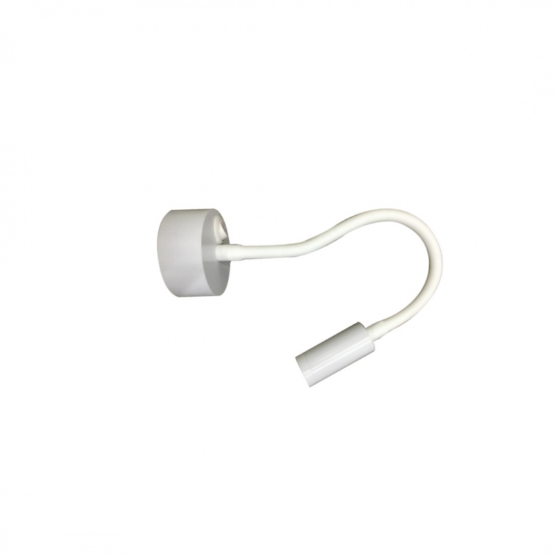 InLight Επιτοίχιο Φωτιστικό LED Λευκό Ματ 3W – Flex 38 cm (43040-WH)