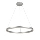 Inlight Κρεμαστό φωτιστικό LED 45W 3CCT (by switch on base) D:60cm (6095-C-Silver)