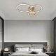 Inlight Φωτιστικό οροφής LED 75W 3CCT (by switch on base) D:80cm (6094-A-Silver)
