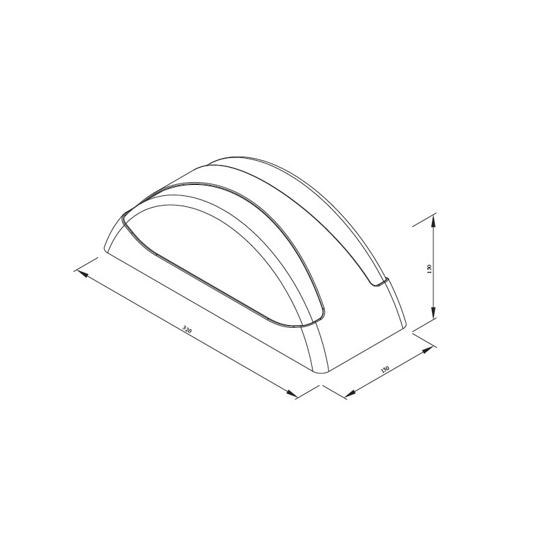 it-Lighting Wildwood - E27 Outdoor Wall Lamp in White Color (80203624)