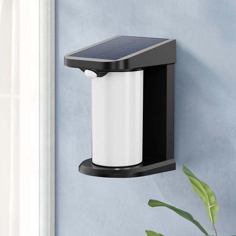 It-Lighting Mirror- LED 1.5W 3000K/6000K Solar Outdoor Light in Black Color (80204210S)