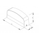It-Lighting Caror - LED 9W 3CCT Up and Down Outdoor Light in White Color (80204020)