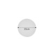 Inlight Επιτοίχιο Φωτιστικό Γύψινο Λευκό LED 8W 3000K – Backlight 25 cm (43052-White)