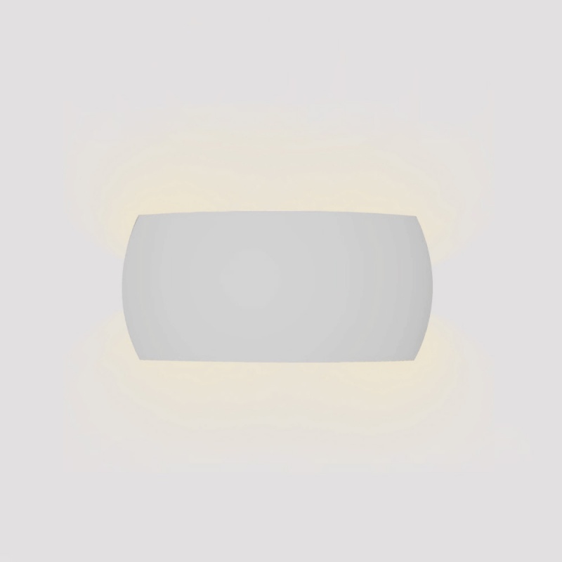 Inlight Επιτοίχιο Φωτιστικό Γύψινο Λευκό 1×E14 – Up/Down 31 cm (43050-White)