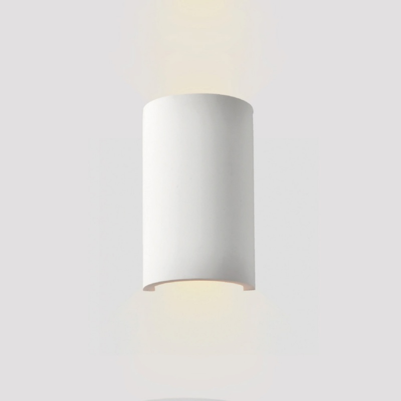 Inlight Επιτοίχιο Φωτιστικό Γύψινο Λευκό 1×G9 – Up/Down 16 cm (43051-White)