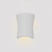 Inlight Επιτοίχιο φωτιστικό λευκό από γύψο 1XE14 D:21,5cm (43053-White)