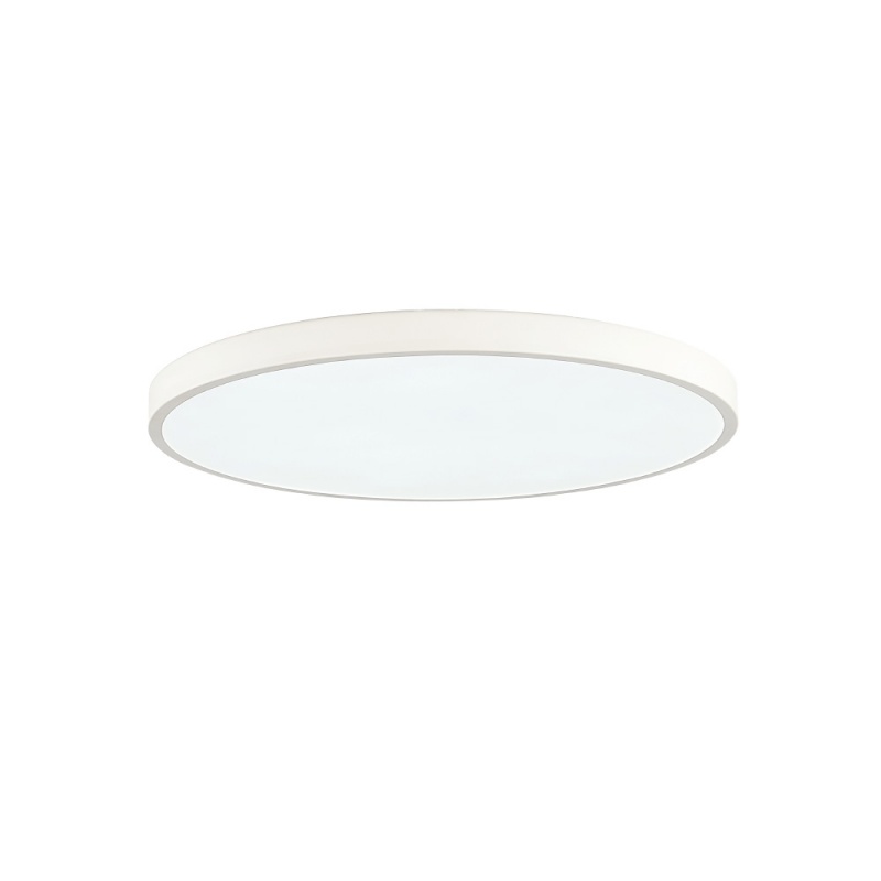 Inlight Πλαφονιέρα οροφής LED 32W 3CCT (by switch on base) σε λευκή απόχρωση D:40x2,5cm (42036-C-White)