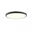 Inlight Πλαφονιέρα οροφής LED 24W 3CCT (by switch on base) σε μαύρη απόχρωση D:30x2,5cm (42036-D-Black)