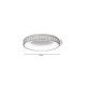 Inlight Πλαφονιέρα Οροφής LED από σχοινί 3CCT, 25W D:50x9,5cm (42042)