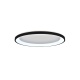Inlight Πλαφονιέρα οροφής LED 28W 3CCT από μαύρο μέταλλο και ακρυλικό D:60x5cm (42044-B-Black)