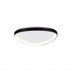 Inlight Πλαφονιέρα οροφής LED 25W 3CCT από μαύρο μέταλλο και ακρυλικό D:61,5x5cm (42043-Black)