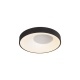 Inlight Πλαφονιέρα οροφής LED 36W 3CCT από μαύρο μέταλλο και ακρυλικό D:48x9cm (42040-Black)
