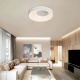 Inlight Πλαφονιέρα οροφής LED 36W 3CCT από γκρί μέταλλο και ακρυλικό D:48cm (42040-Grey)