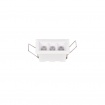 Inlight Downlight σποτ 3*3W 3CCT σε λευκή απόχρωση (X00190W)