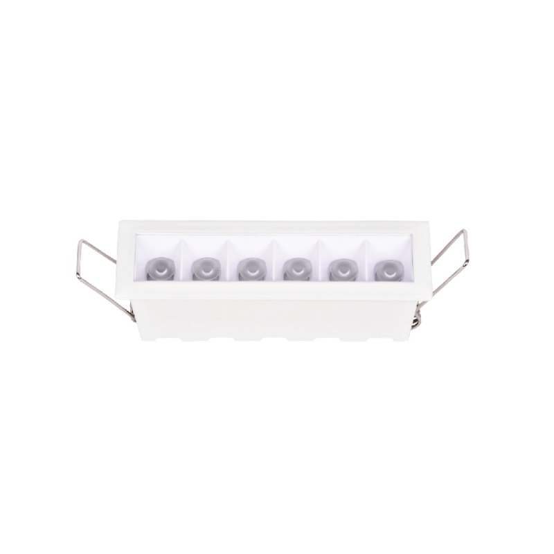 Inlight Downlight σποτ 6*3W 3CCT σε λευκή απόχρωση (X00200W)