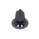 Inlight Downlight σποτ 5W 3CCT σε μαύρη απόχρωση (X00220B)