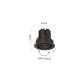 Inlight Downlight σποτ 7W 3CCT σε λευκή απόχρωση (X00230W)