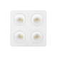 Inlight Downlight Mounted σποτ 4*8W 3CCT σε λευκή απόχρωση (X00290W)