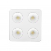 Inlight Downlight Mounted σποτ 4*8W 3CCT σε λευκή απόχρωση (X00290W)