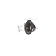 Inlight Downlight σποτ GU10 σε λευκή και μαύρη απόχρωση (X00310WB)