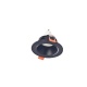 Inlight Downlight σποτ GU10 σε μαύρη απόχρωση (X00310B)