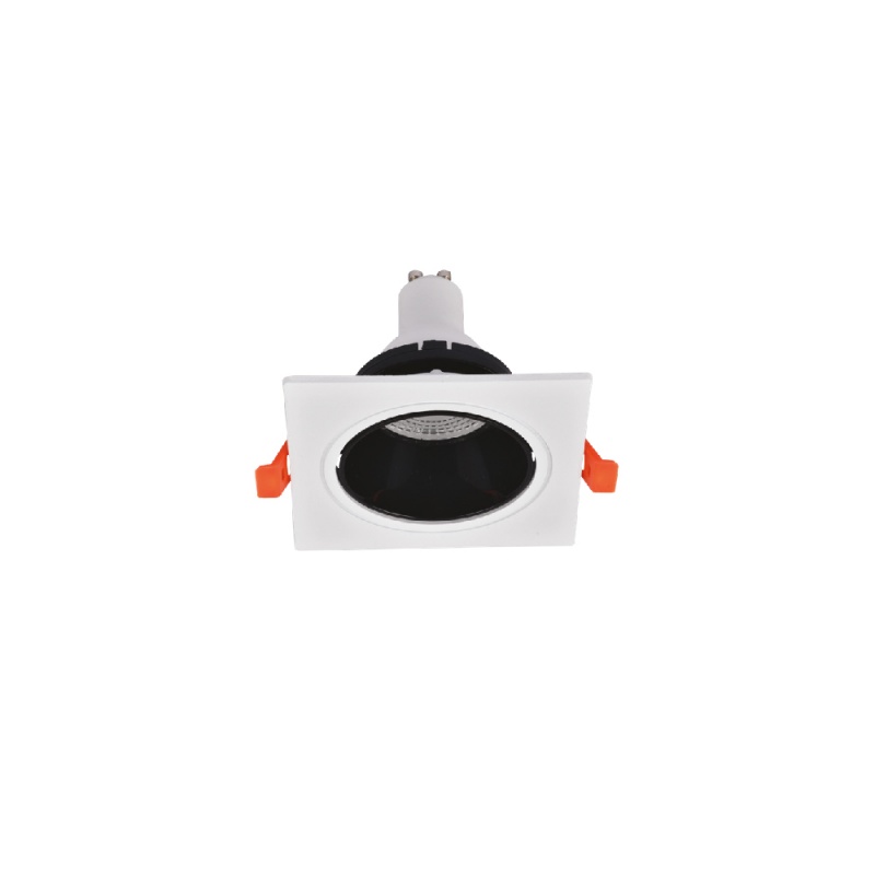 Inlight Downlight σποτ GU10 σε λευκή και μαύρη απόχρωση (X00320WB)