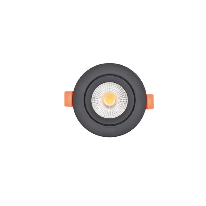 Inlight Downlight σποτ GU10 σε μαύρη απόχρωση (X00350B)
