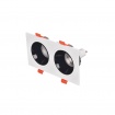 Inlight Downlight σποτ GU10 σε λευκή και μαύρη απόχρωση (X00330WB)