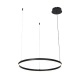 Inlight Κρεμαστό φωτιστικό LED 45W 3CCT (by switch on base) D:100cm (6095-AA-Black)