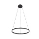 Inlight Κρεμαστό φωτιστικό LED 45W 3CCT (by switch on base) D:100cm (6095-AA-Black)