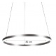 Inlight Κρεμαστό φωτιστικό LED 36W 3CCT (by switch on base) D:80cm (6095-AB-Black)