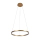 Inlight Κρεμαστό φωτιστικό LED 36W 3CCT (by switch on base) D:80cm (6095-AB-Golden)