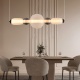 Inlight Κρεμαστό φωτιστικό LED 50W από γυαλί D:80x20cm (4078-Smoky)