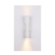 Inlight Επιτοίχιο φωτιστικό LED 2*5W 3000K σε λευκή απόχρωση απο αλουμίνιο D:30x6cm (43061-White)