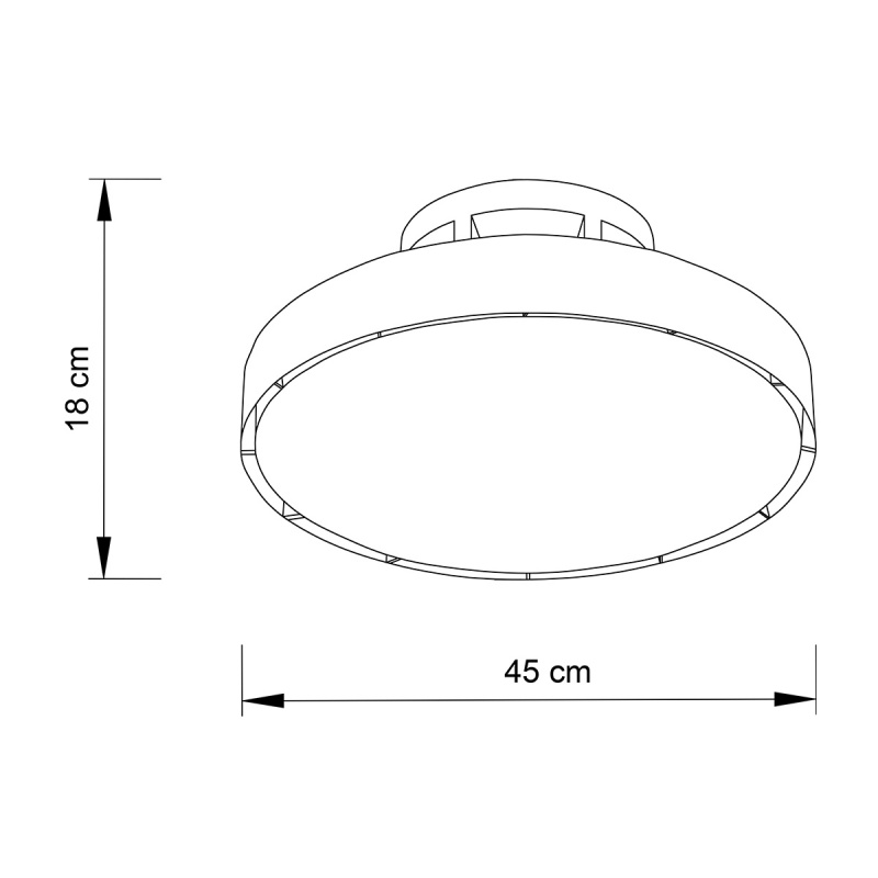 it-Lighting TETON Ανεμιστήρας Οροφής Bladeless Λευκό 56W LED 5900lm 3CCT App Control (101001020)