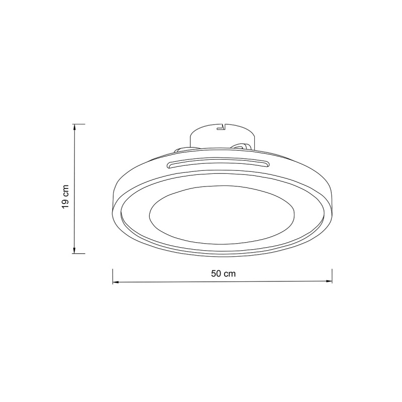 it-Lighting Zephyr Ανεμιστήρας Οροφής LED με App Control & 3CCT | Wood & Λευκό (101000940)