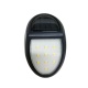 it-Lighting Moon LED 0,8W 2700K | 6500K Solar Outdoor Wall Lamp Black D:120x75x41mm (80206810S)