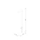 it-Lighting Pueblo - LED 6W 3000K Outdoor Spike / Stand Light in Black Color (80400611)