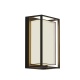 it-Lighting Isabella LED 12W 3000K Outdoor Wall Lamp Black D:100x145x245mm (80205511)