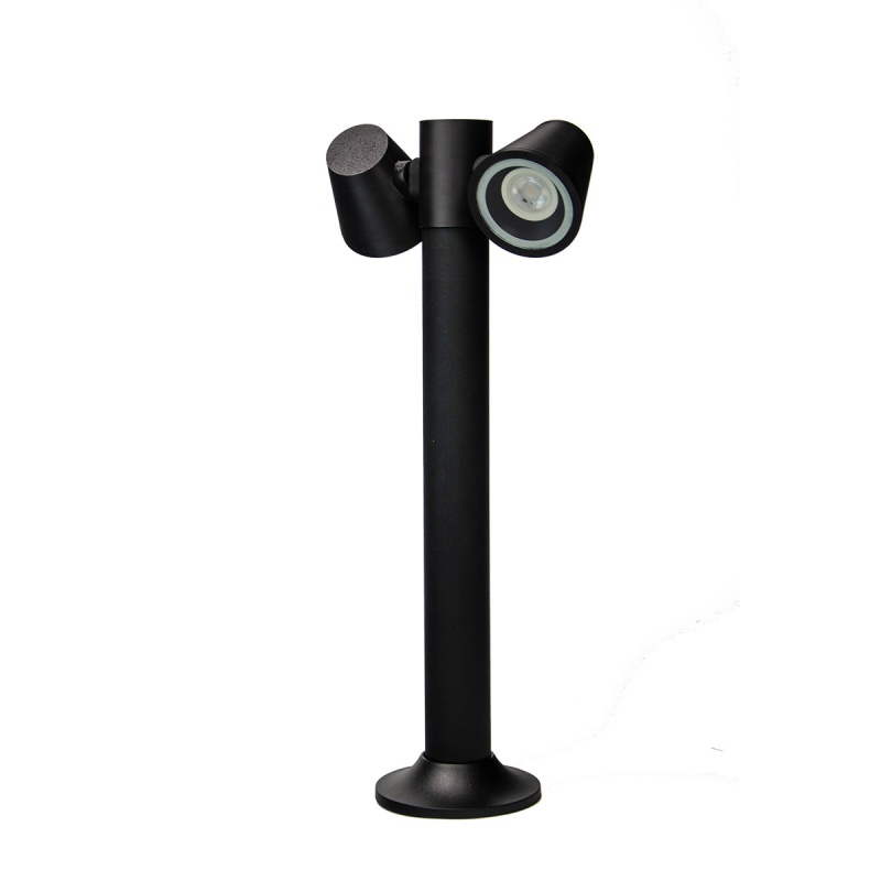 it-Lighting Shasta 2xGU10 Outdoor Pole Light Black D:150x305x600mm (80400814)